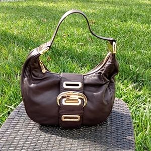 Michael Kors Brown Soft Leather Morgan Hobo Purse